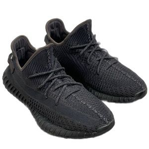 adidas Yeezy Boost 350 V2 Black Non-Reflective Size 9.5